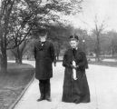 Congressman John F. and Martha (Newell) Lacey, Washington, D.C., late 1890's; Oskaloosa; Mahaska County; Iowa
