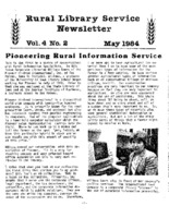 Rural Library Service Newsletter