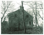 Chimney side view of Hutchinson House, the University of Iowa, 1920s?