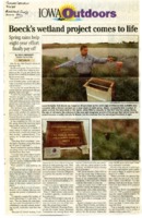 Boeck's Wetland Project