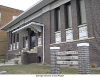 Carroll Public Library front, Carroll, Iowa
