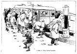 The interest in the trailer was a reminder of the early days of the automobile.