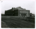 Construction of the west wing of State Gymnasium viewed from the northwest