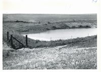 Eldon Kurth farm pond, 1961
