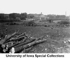 Iowa River dump site, Iowa City, Iowa, November 25, 1933