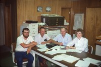 Cherokee County Soil and Water Conservation District Commissioners meeting 1984/85.