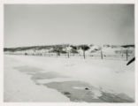 Two snowy fields
