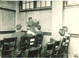 Drafting class, The University of Iowa, ca. 1910