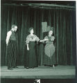 Scene from the Threepenny opera, The University of Iowa, March 1963
