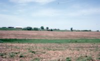 Photograph of brown cropland 
