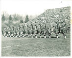 Scottish Highlanders at Rose Bowl, Pasadena, Calif., 1957
