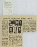 1973 - Queen Will be Crowned at Drakesville