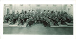 University Concert Band in Old Music Building, The University of Iowa, 1940s