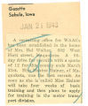 WAAC recruiting office established