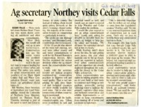 Bill Northey Visits