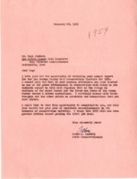 1954 Annual Report Comments