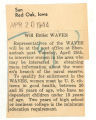 Will enlist WAVES