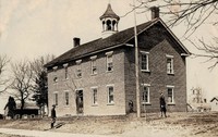 Garnavillo "Brick" School - view 3