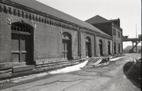 Unidentified brick building