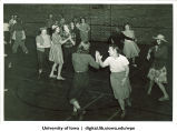 Square dancing, The University of Iowa, 1930s