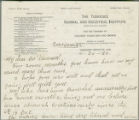 Letter from Carver to Pammel, April 24, 1923