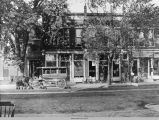 Lacey Hotel and Street House, Oskaloosa, 1898; Mahaska County, Iowa
