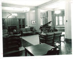 Lounge in Hillcrest Hall, the University of Iowa, 1960s?