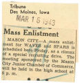 Mass enlistment