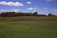 Larry Braby's Farm Before and After a Wetland Construction Project.