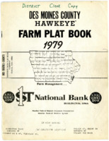 1979  Des Moines County Hawkey Farm Plat Book