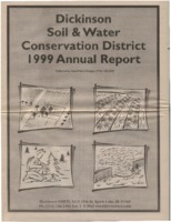 Dickinson County Soil Conservation District Annual Report - 1999.