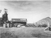 Shuler Coal Mine Distribution Shed and Shale Pile