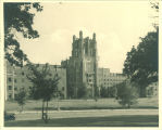 North side of General Hospital, the University of Iowa, btw 1935 and 1940