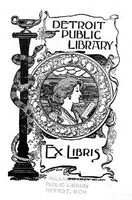 Detroit Public Library: Ex Libris bookplate 