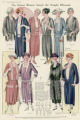 Drop waisted day dresses