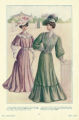 Ladies' suits with full skirts
