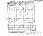 Iowa land survey map of t087n, r033w