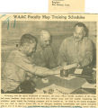 WAAC faculty map training schedules