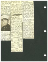 Miscellaneous Newspaper clippings re: basketball, an elementary school operetta, Owen Rattray, a new Methodist Pastor and the Women's Society of Christian Service