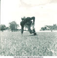 Iowa football player Joseph Howard, The University of Iowa, 1943