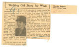 Walking old story for WAC