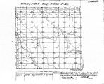 Iowa land survey map of t096n, r011w