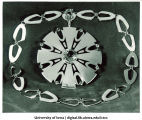 University of Iowa presidential medallion, The University of Iowa, ca. 1960s