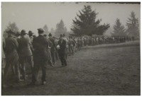 Line of Standing Soldiers