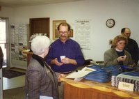 1996  Violet Locke, Bruce Trautman, Terri Johnson, and Charles Nealey at open house