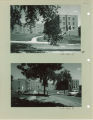 Views of Hillcrest Residence Hall from the west, the University of Iowa, 1950