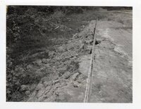 1970? Terrace being pushed over by overflow of water above