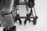 Oliver tractor with weeker, 1955