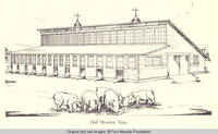 Half Monitor Type Hog Shed drawing