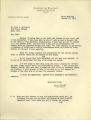 Letter from Leopold to Errington, October 13, 1933